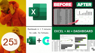 Excel Dashboard Ai Discount Coupon Code