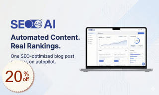 SEO45 AI Discount Coupon Code