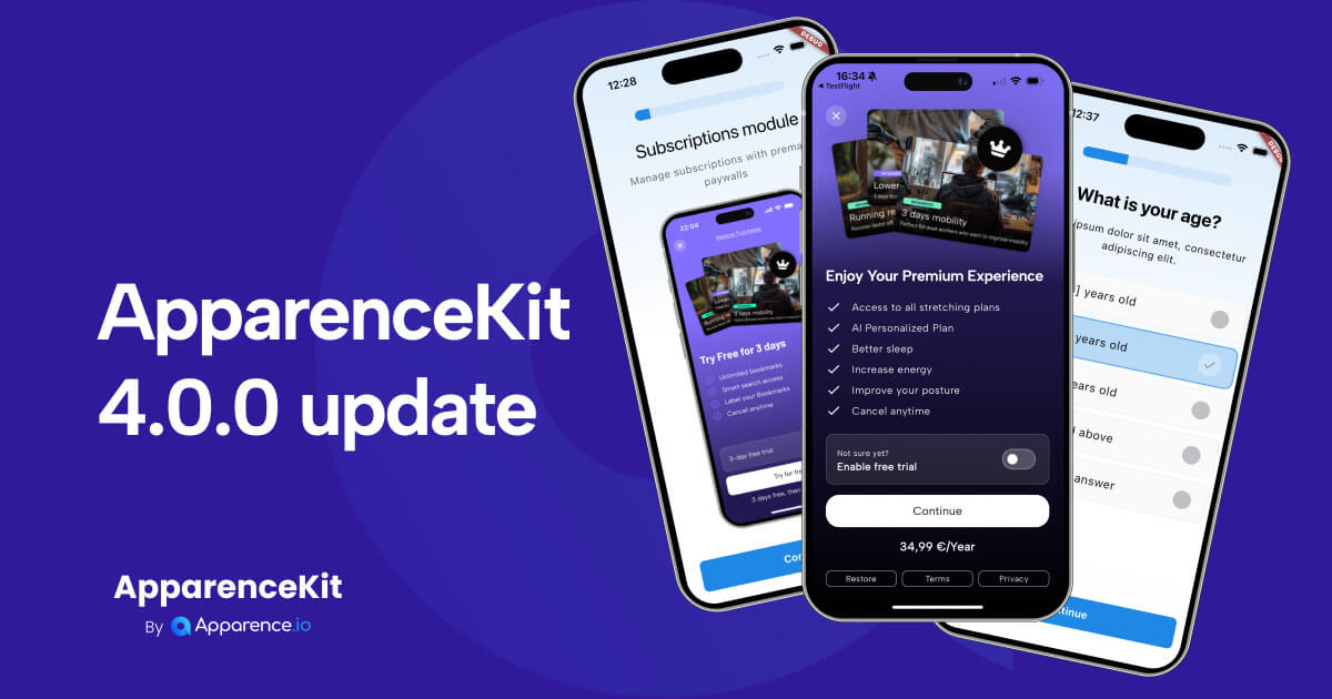 ApparenceKit Screenshot