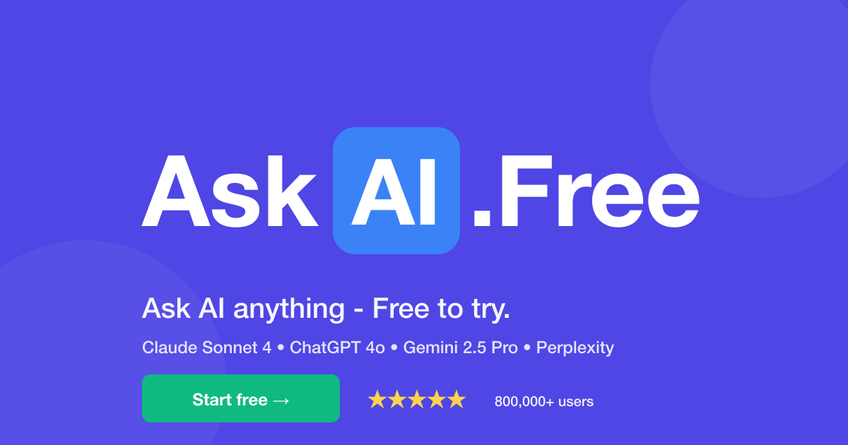 AskAI.free Screenshot