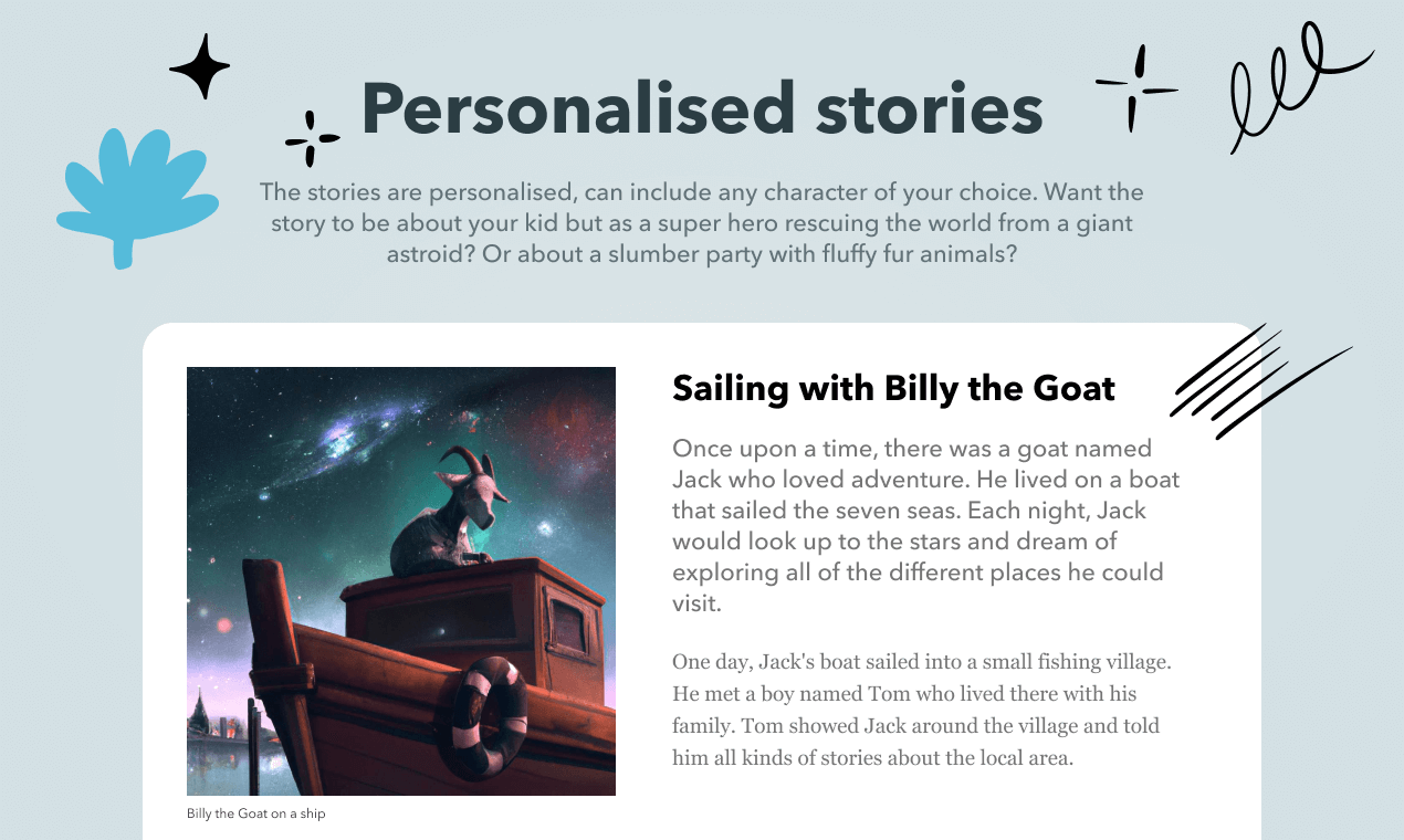 BedtimeStory AI Screenshot