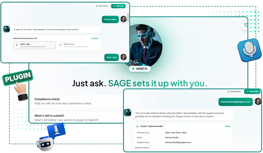 BizinGPT Screenshot