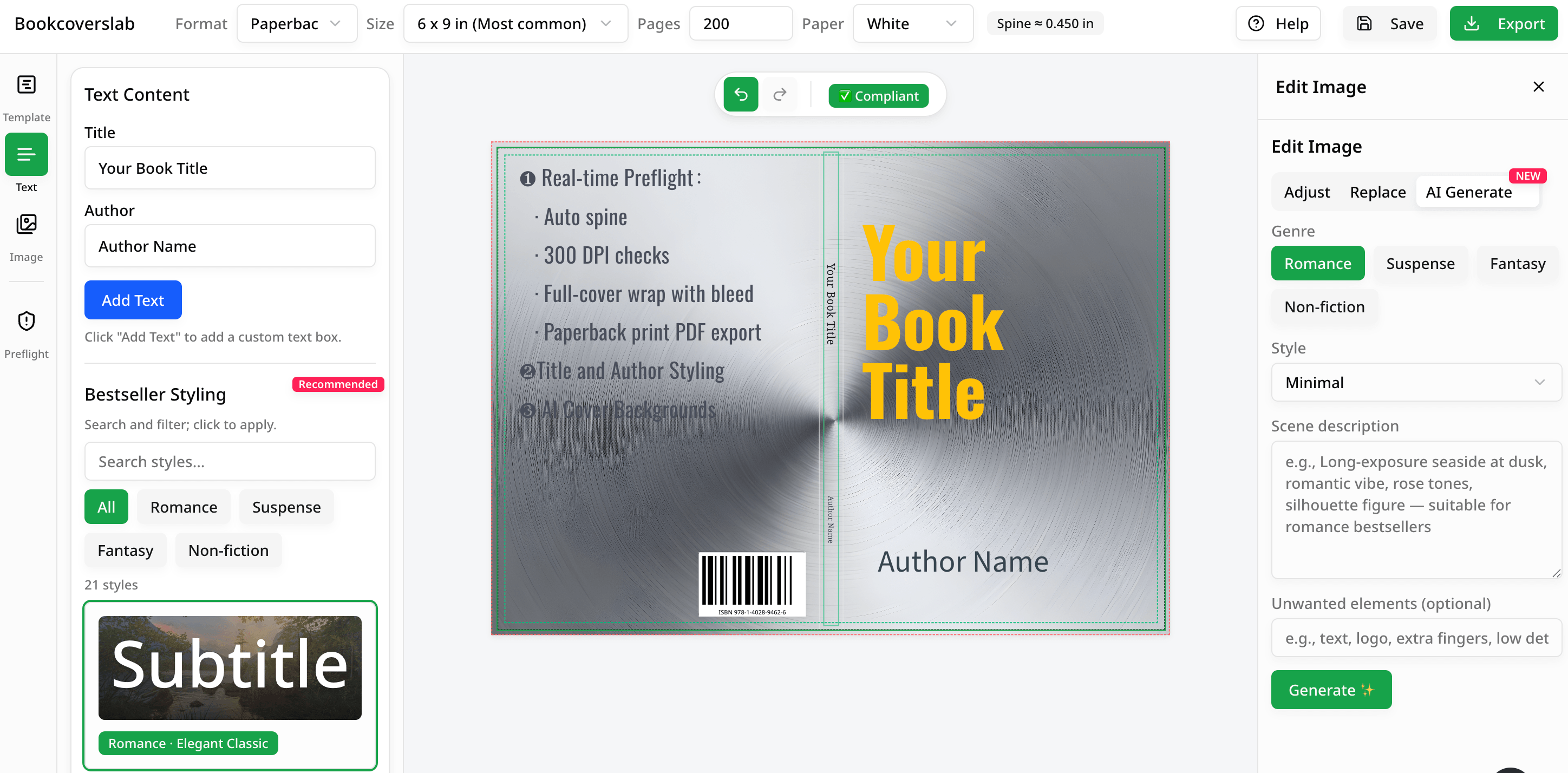 BookCoversLab Screenshot