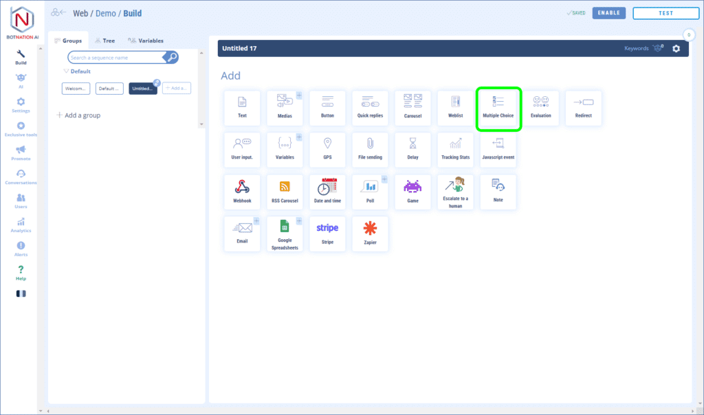 Botnation AI Screenshot