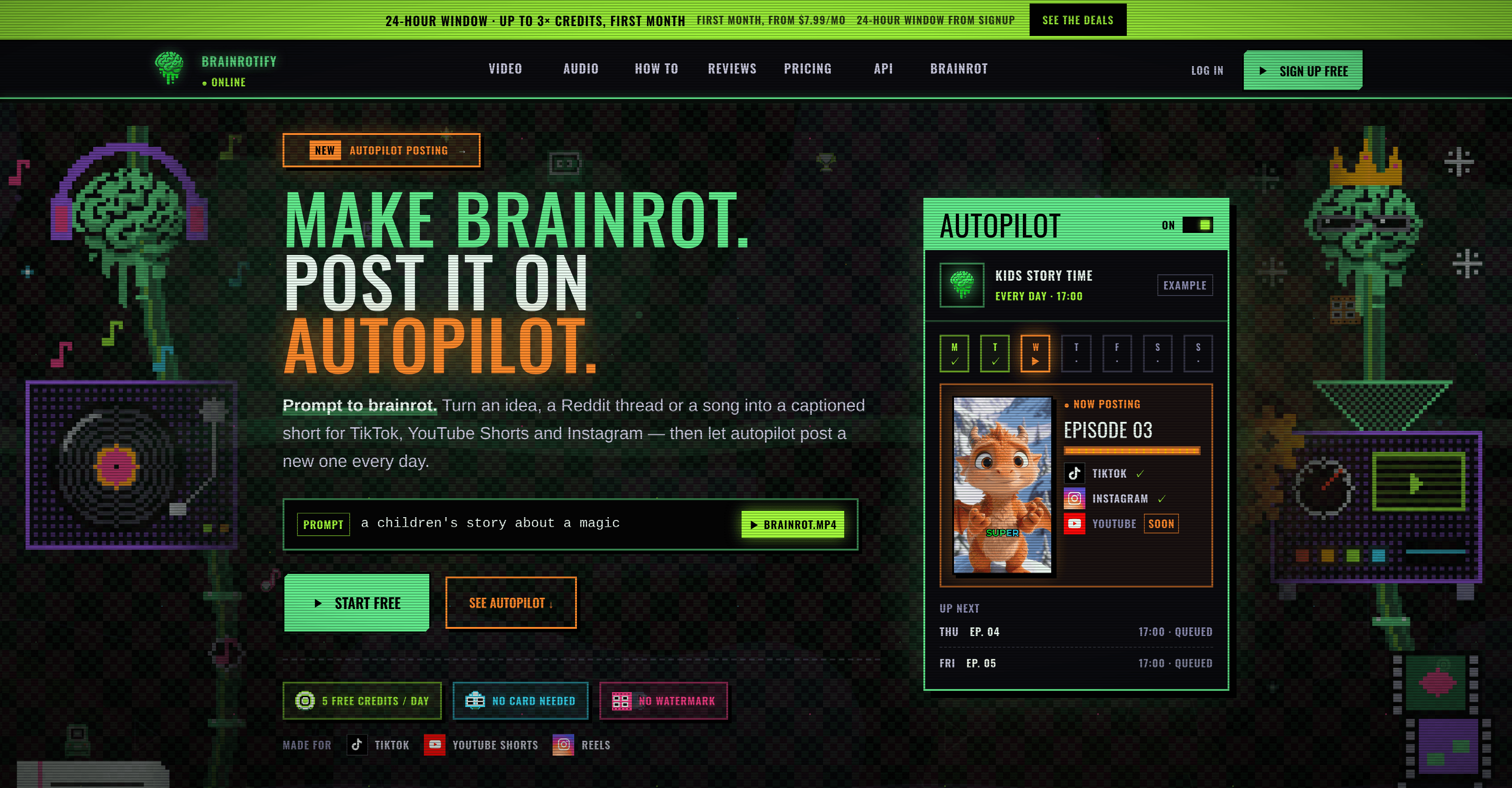 Brainrotify Screenshot
