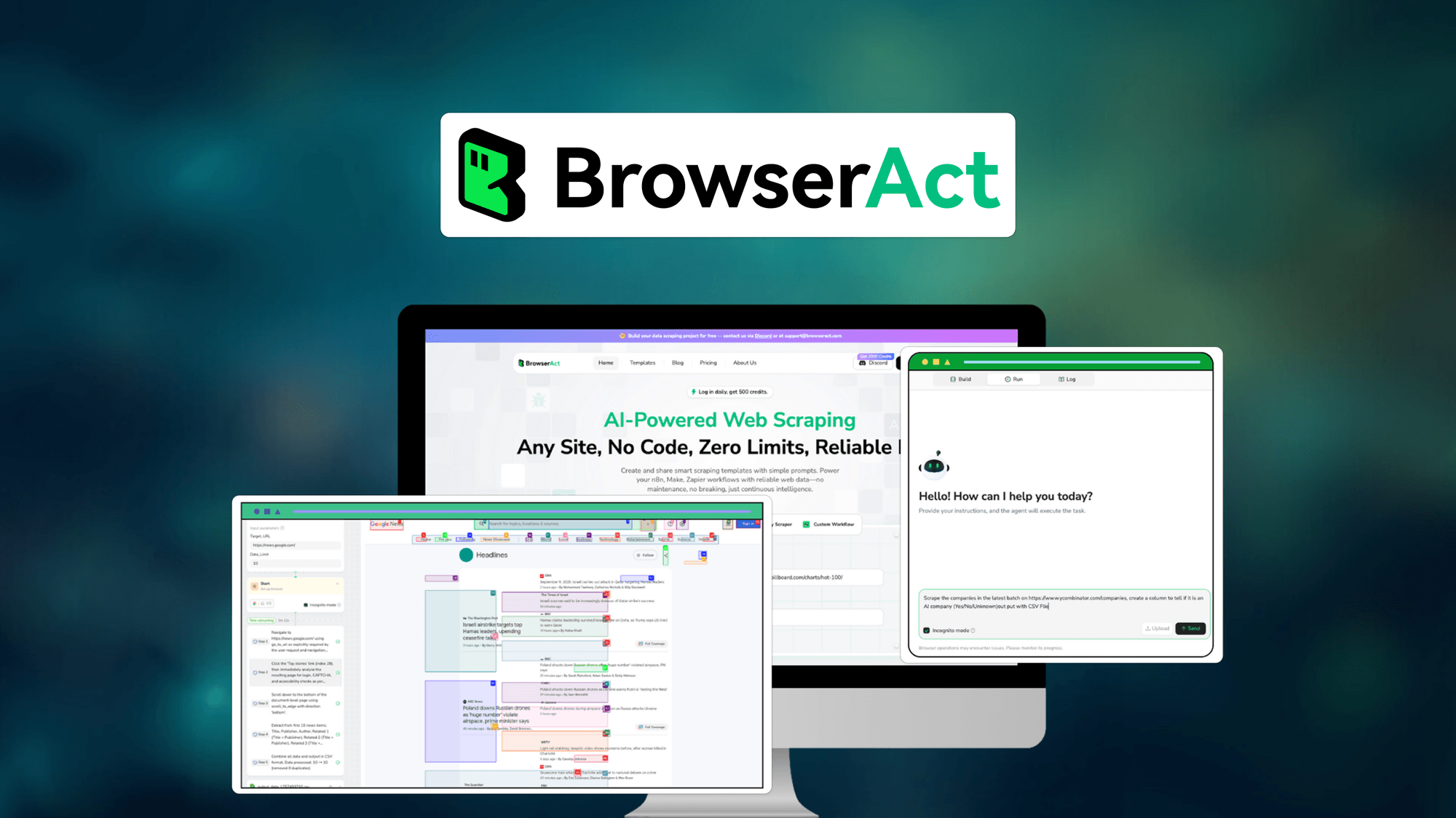 BrowserAct Screenshot
