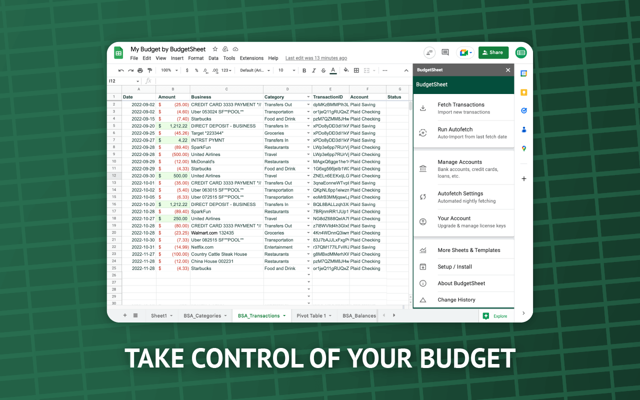 BudgetSheet Discount Coupon Code