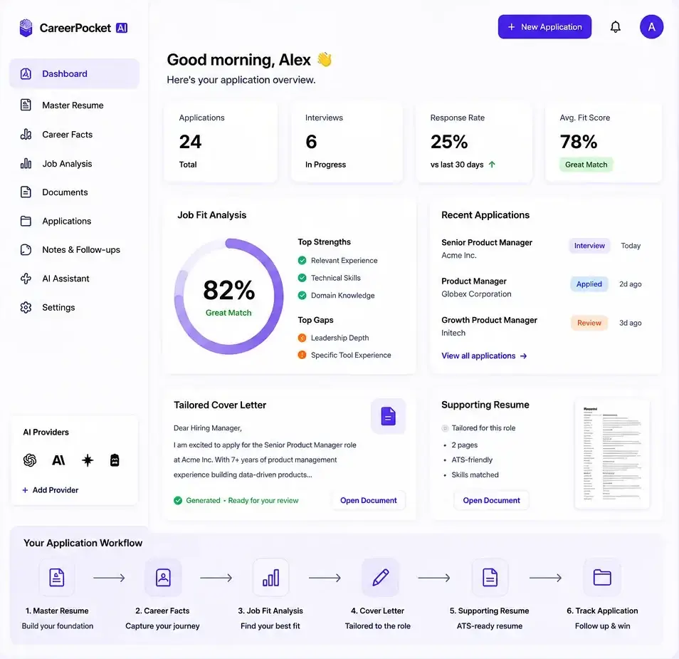 CareerPocket AI Screenshot