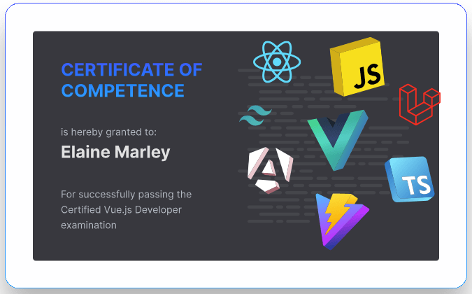 Certificates.dev Screenshot