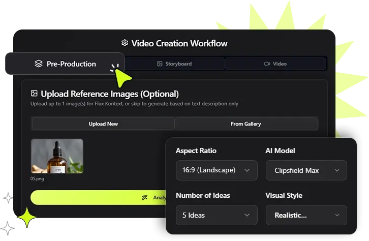 Clipsfield AI Screenshot