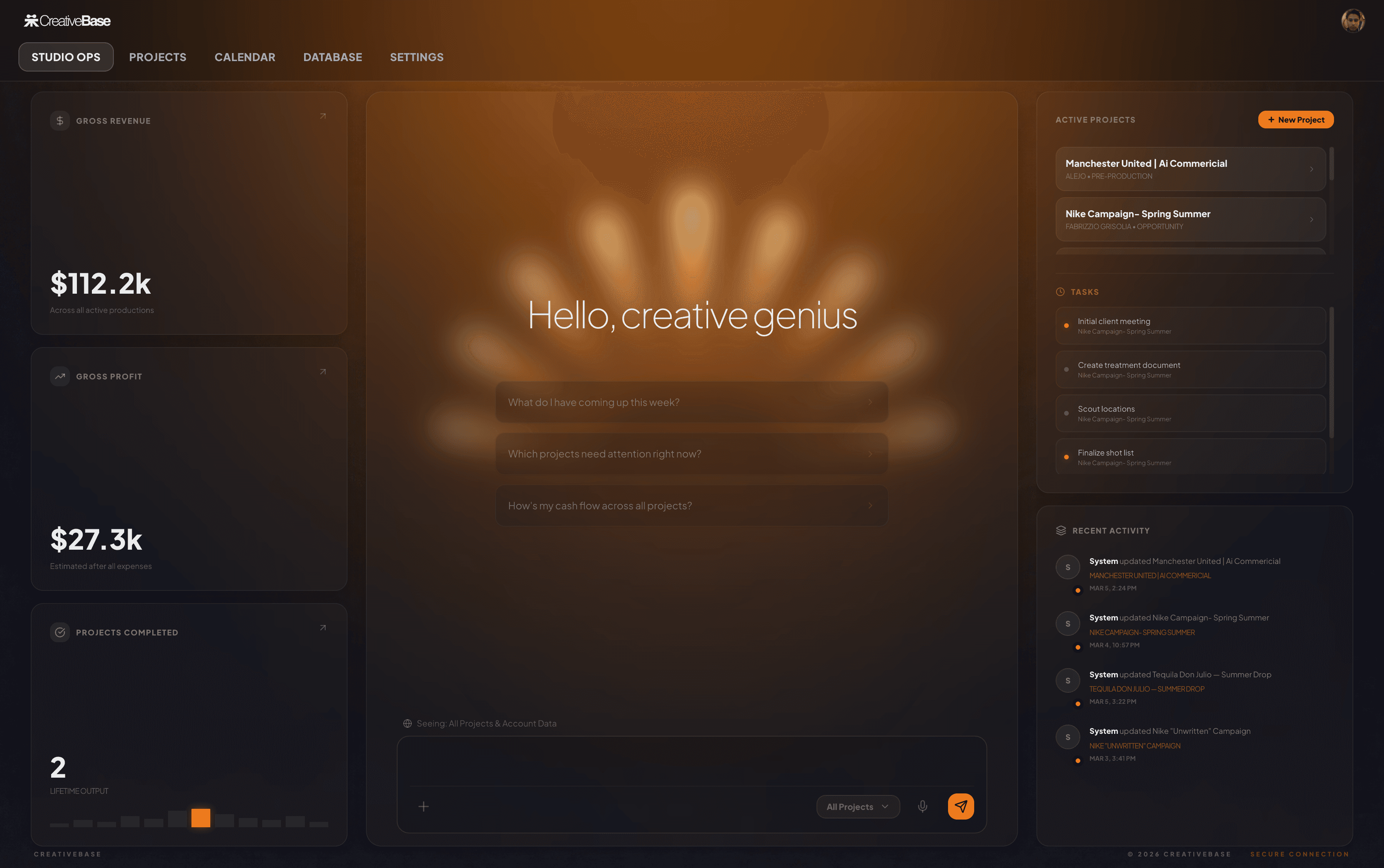 CreativeBase AI Screenshot