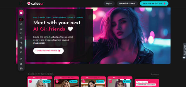 Cuties AI Screenshot