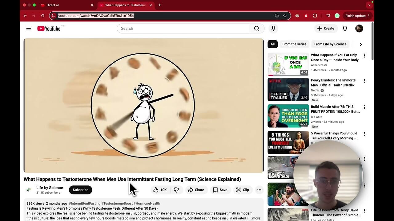 Direct AI Screenshot