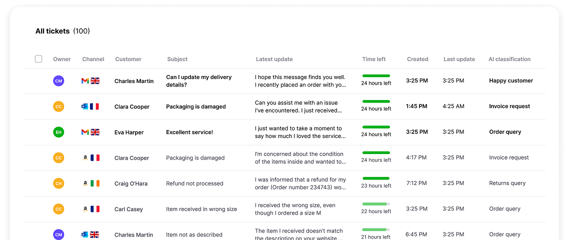 eDesk Screenshot
