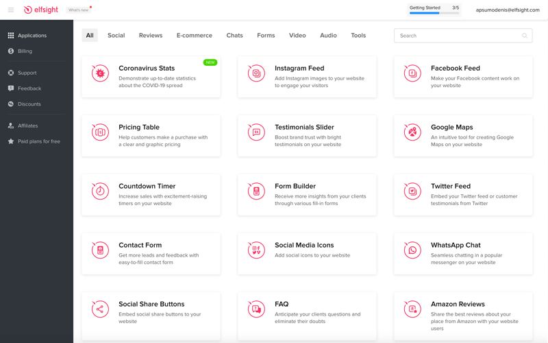 Elfsight Discount Coupon Code
