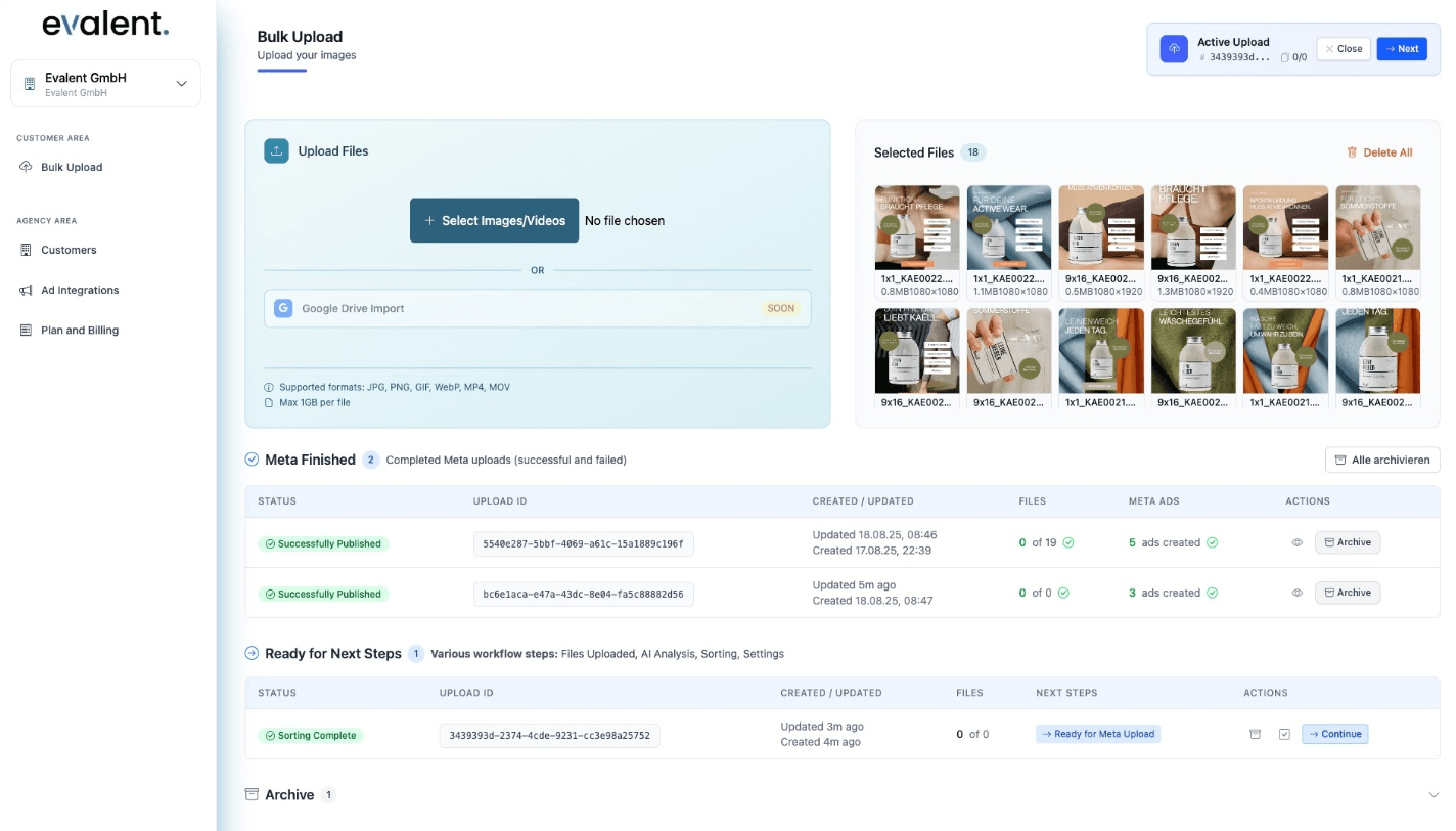 Evalent AI Screenshot