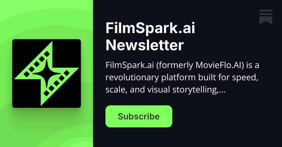 FilmSpark.ai Screenshot
