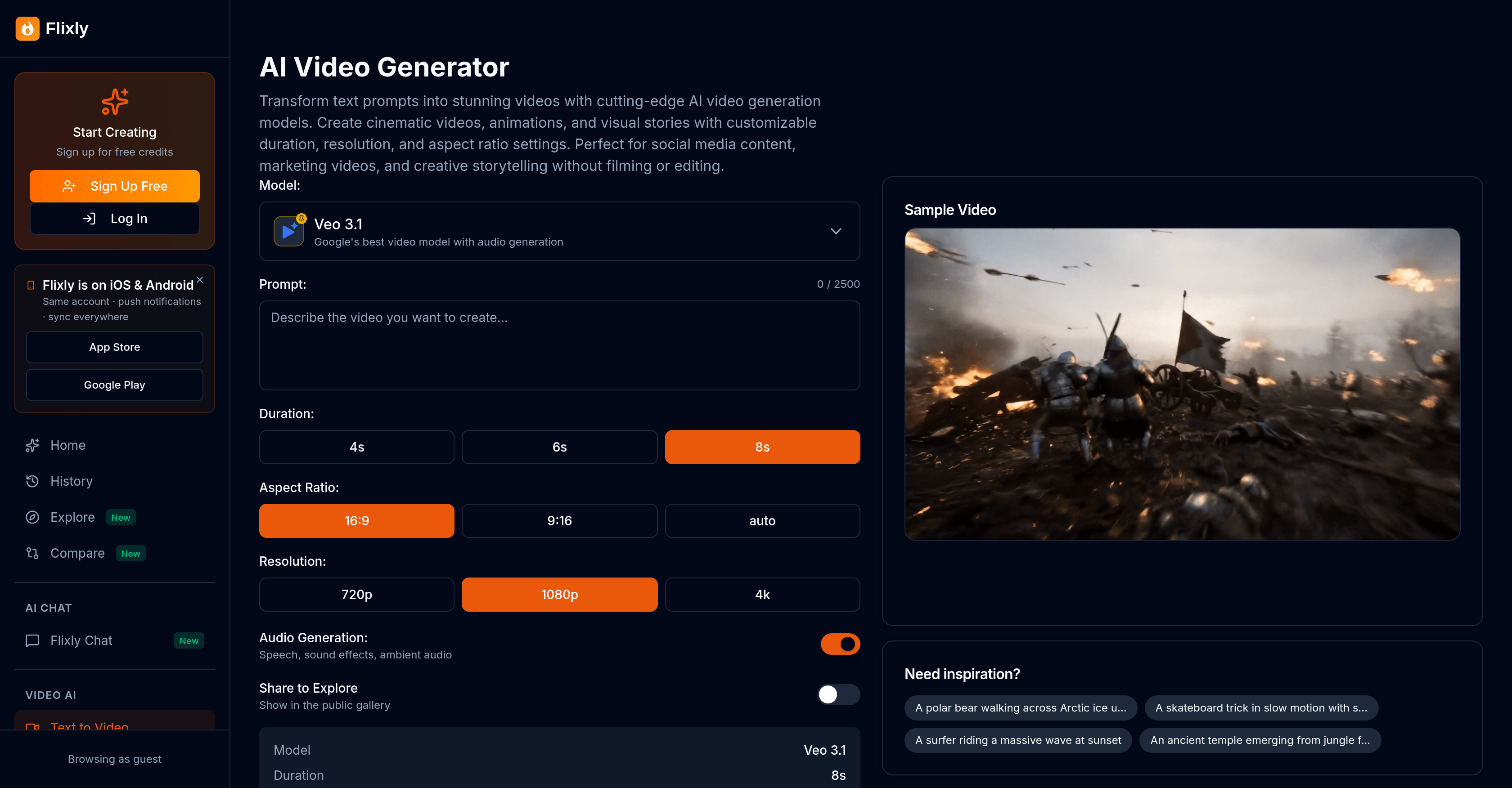 Flixly Screenshot