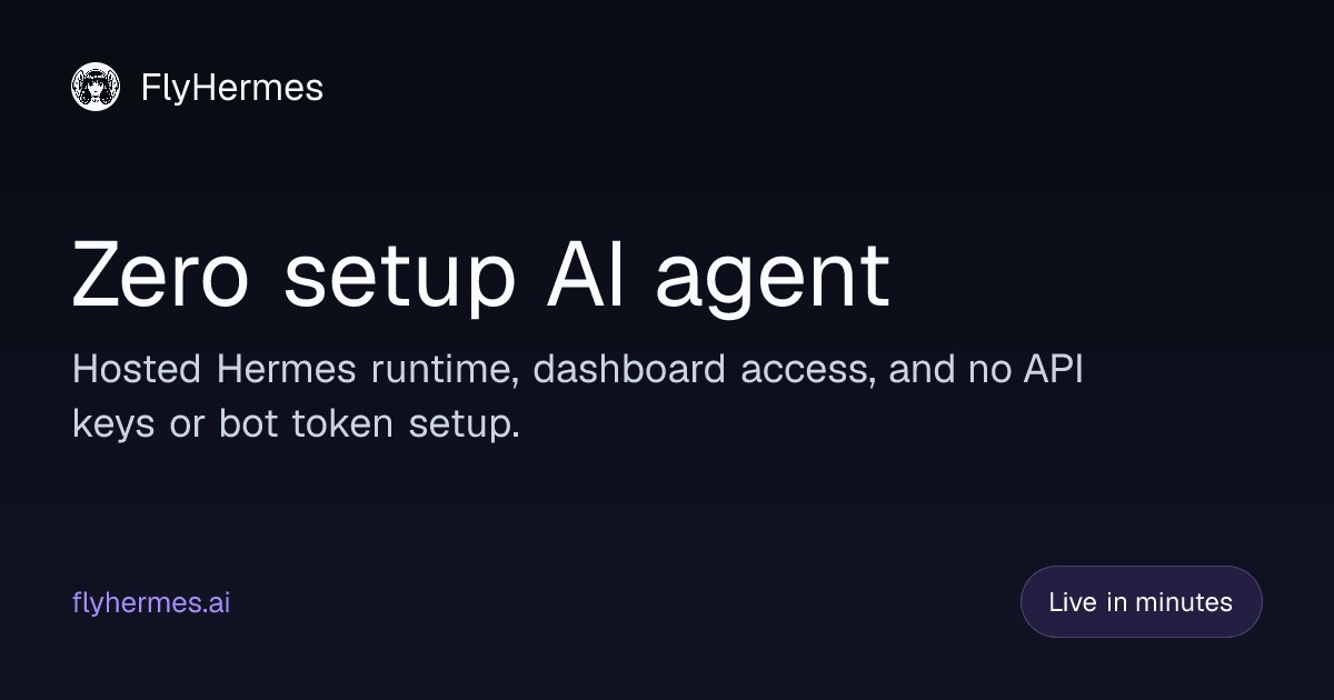 FlyHermes.ai Screenshot
