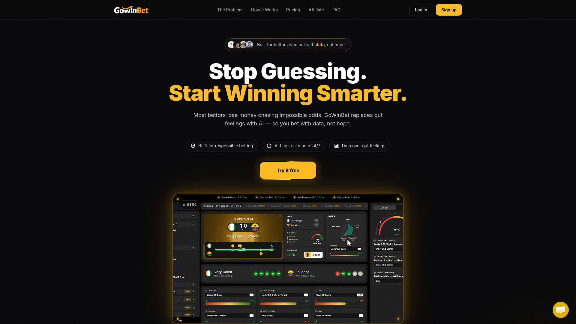 Gowinbet Screenshot