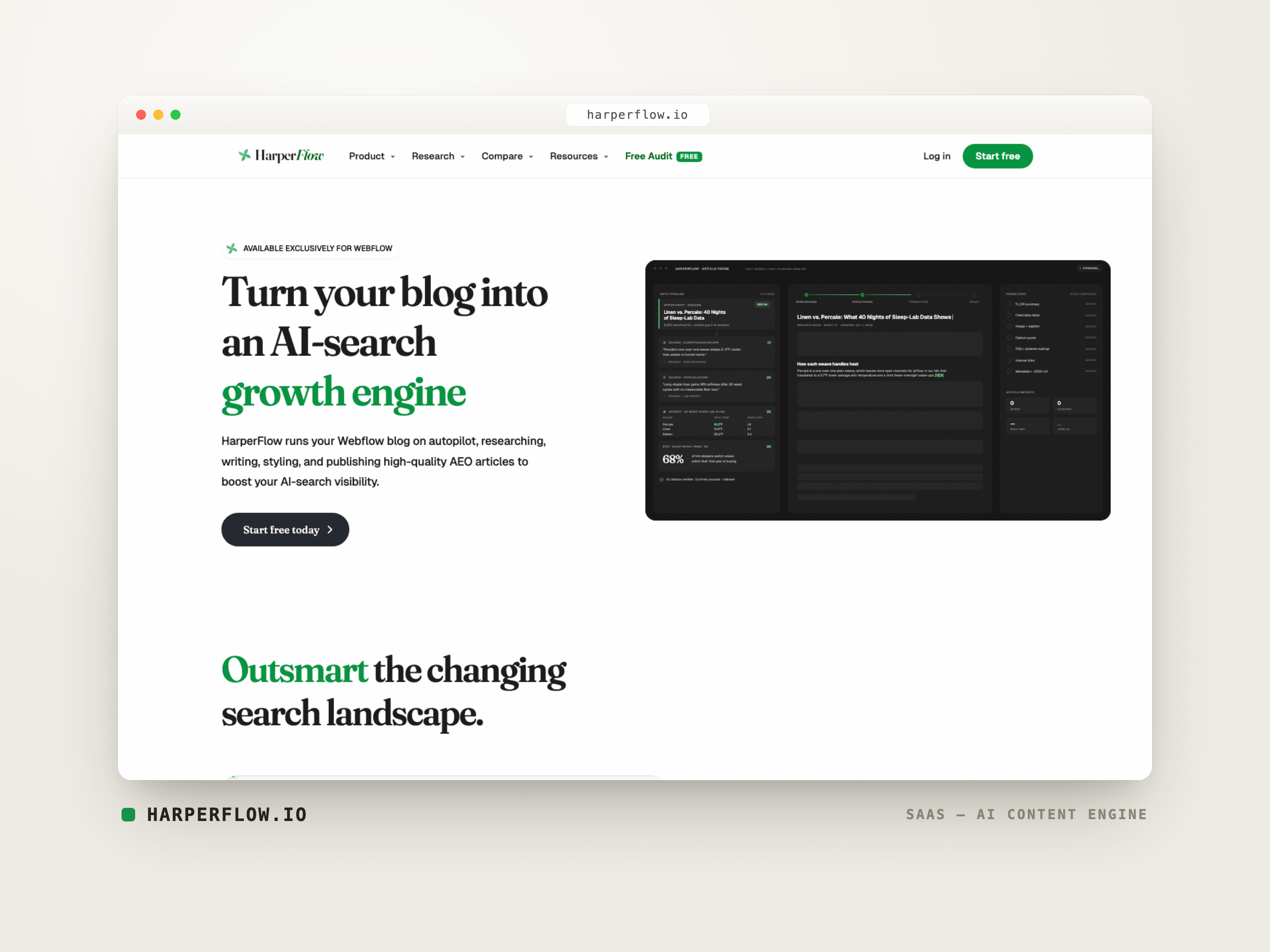 HarperFlow Screenshot