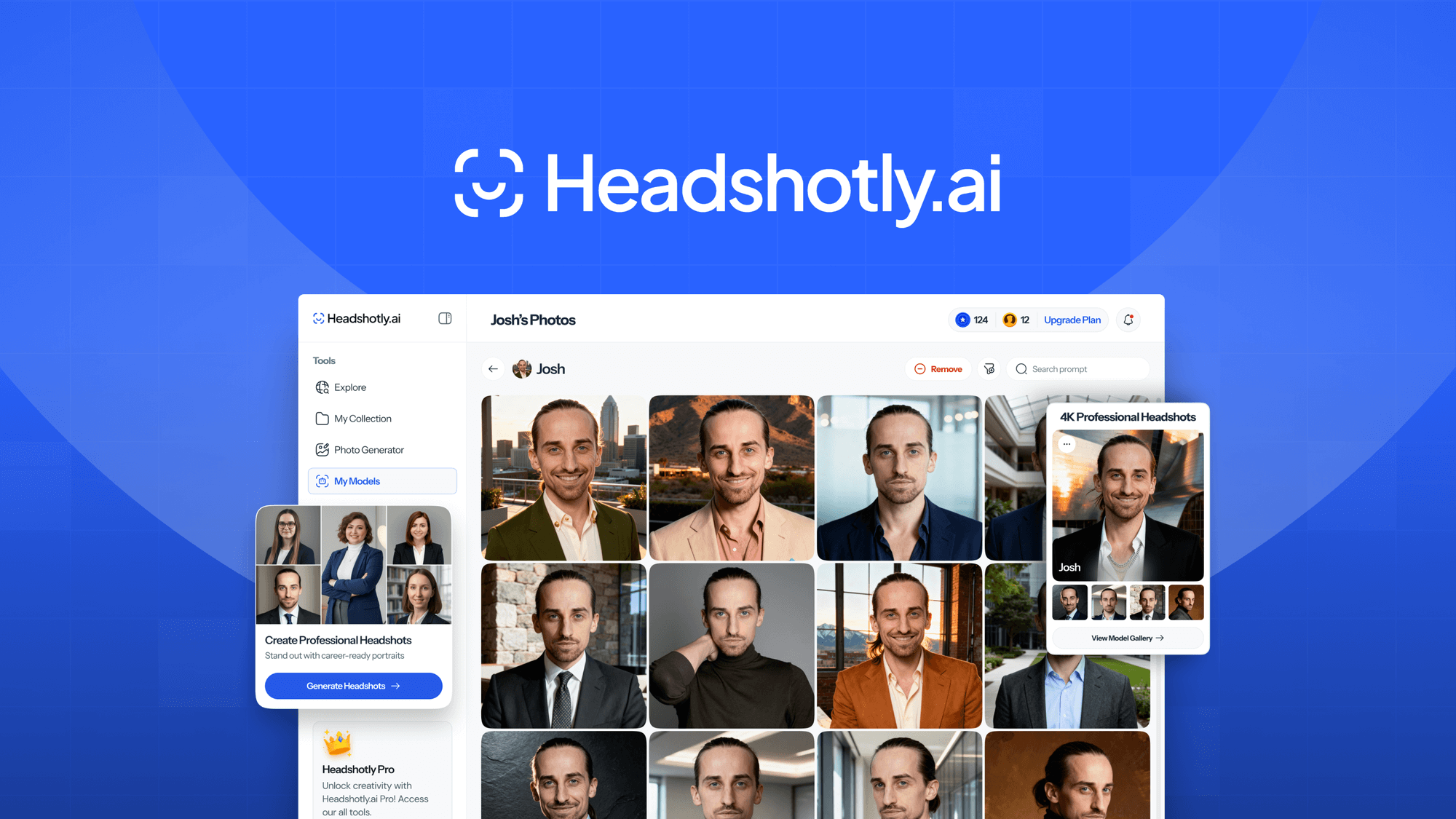 Headshotly.ai Screenshot