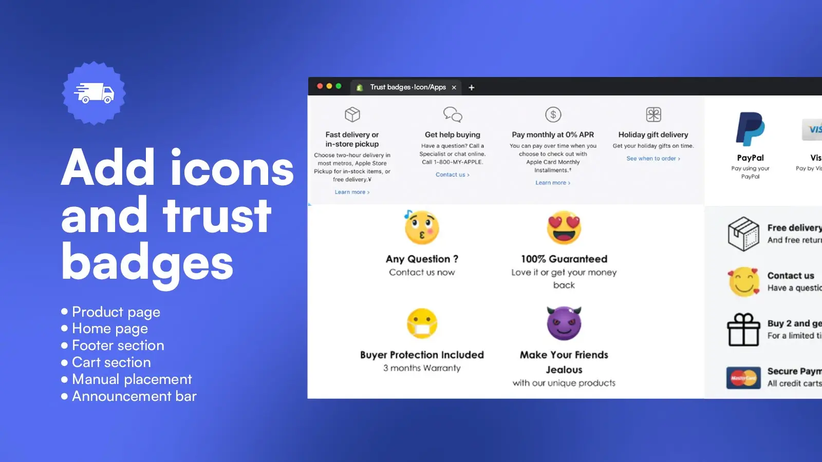Iconito Trust badges Discount Coupon Code