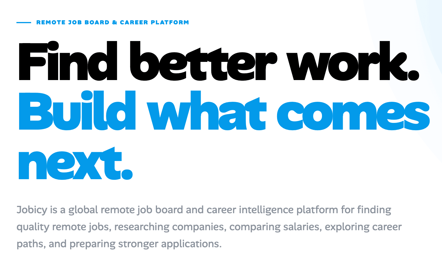 Jobicy Screenshot