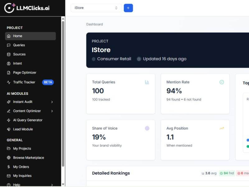 LLMClicks Screenshot