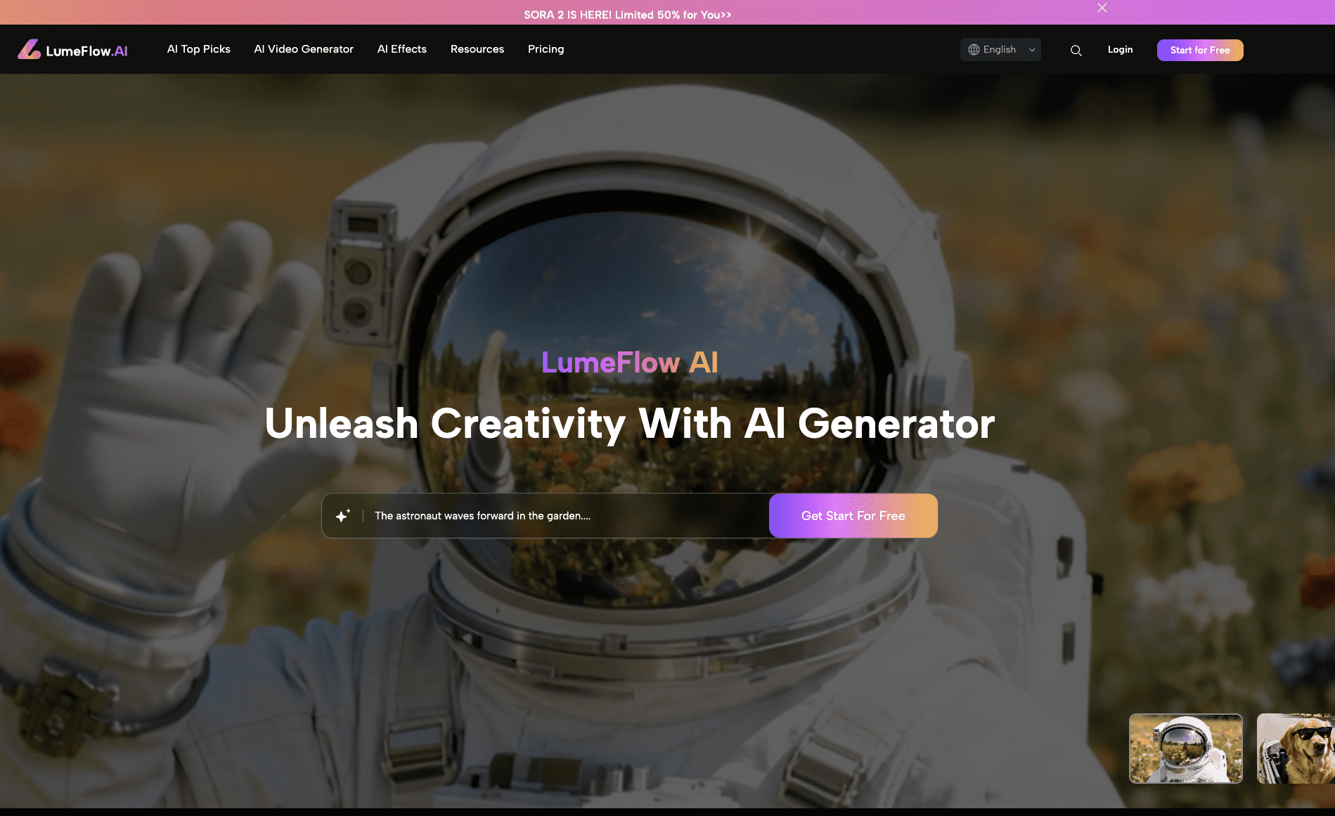 LumeFlow AI Screenshot