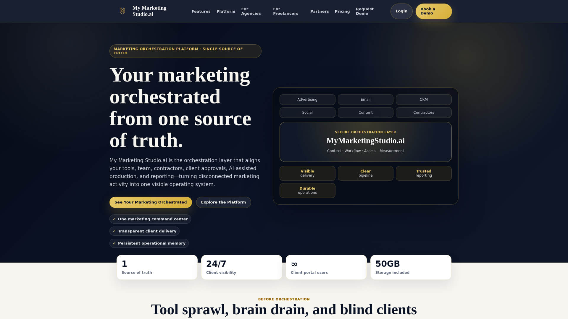 My Marketing Studio.ai Screenshot