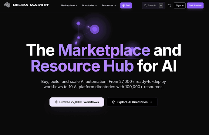 Neura Market Screenshot
