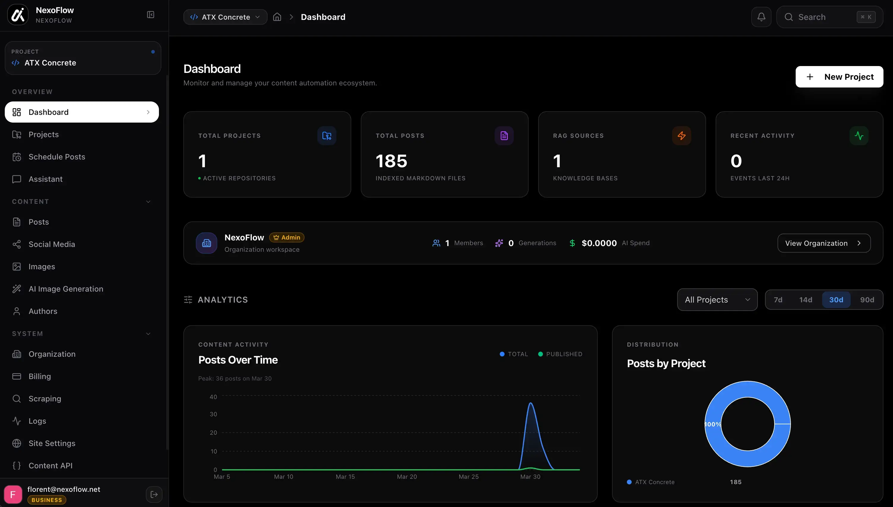 NexoFlow Screenshot