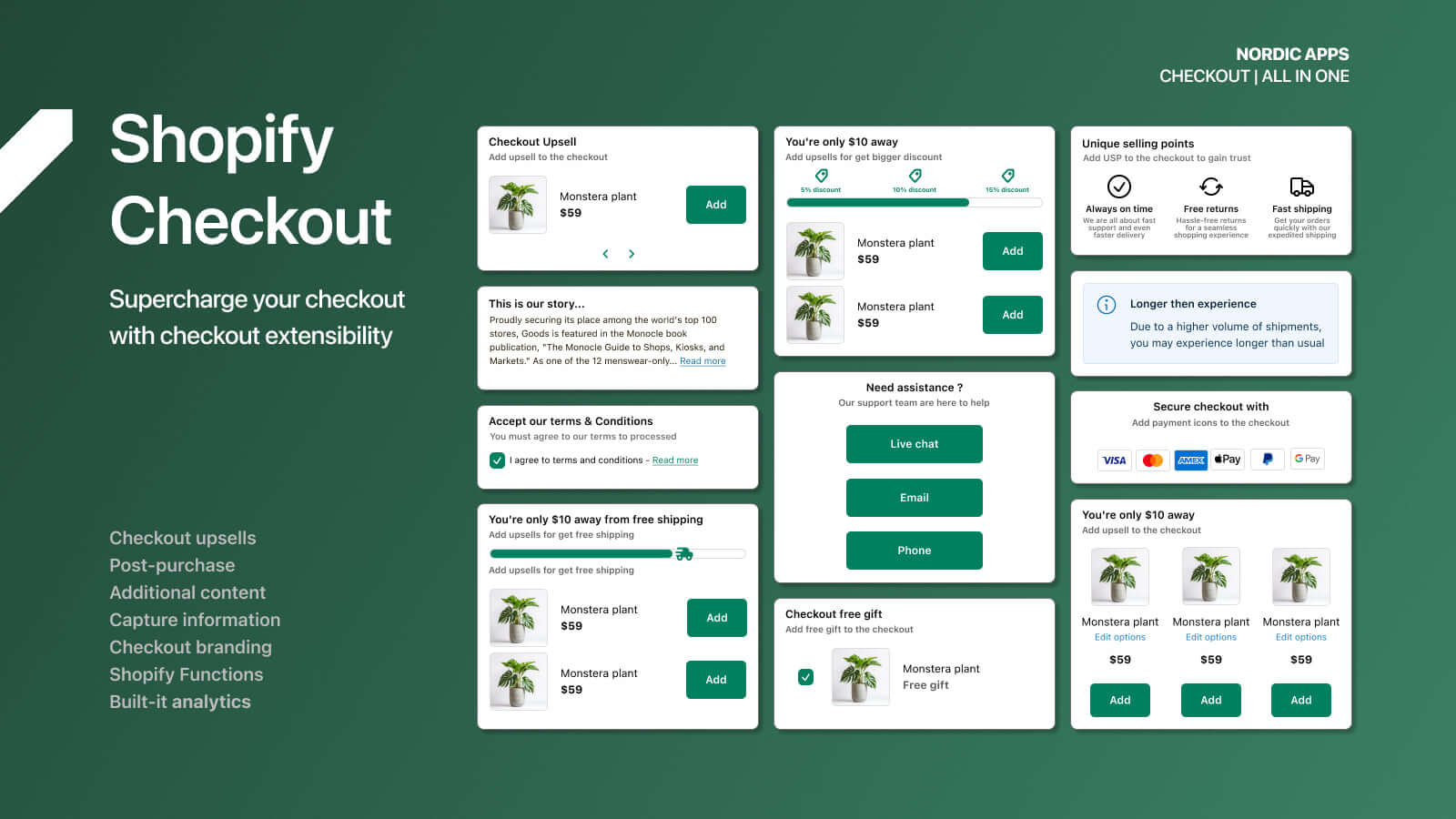 Nordic Checkout Flow Discount Coupon Code