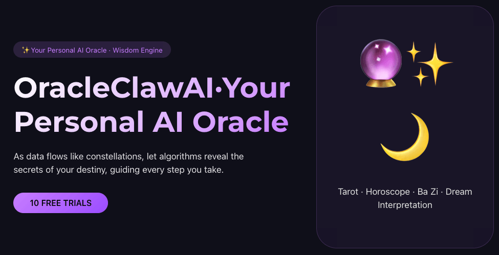 OracleClawAI Screenshot