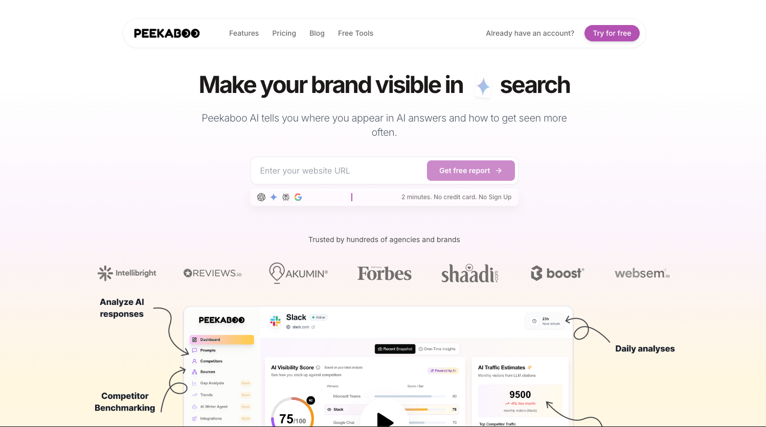 Peekaboo AI Screenshot