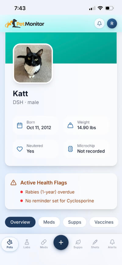 Pet Monitor Screenshot