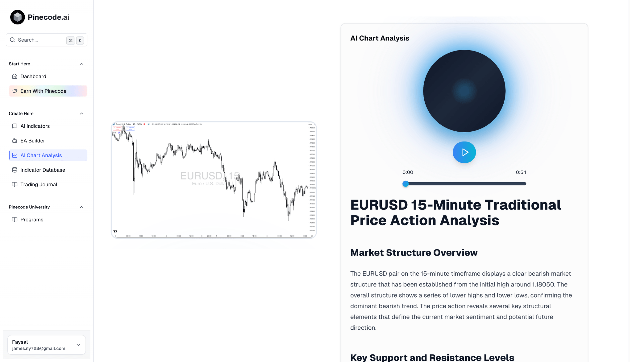 Pinecode.ai Screenshot