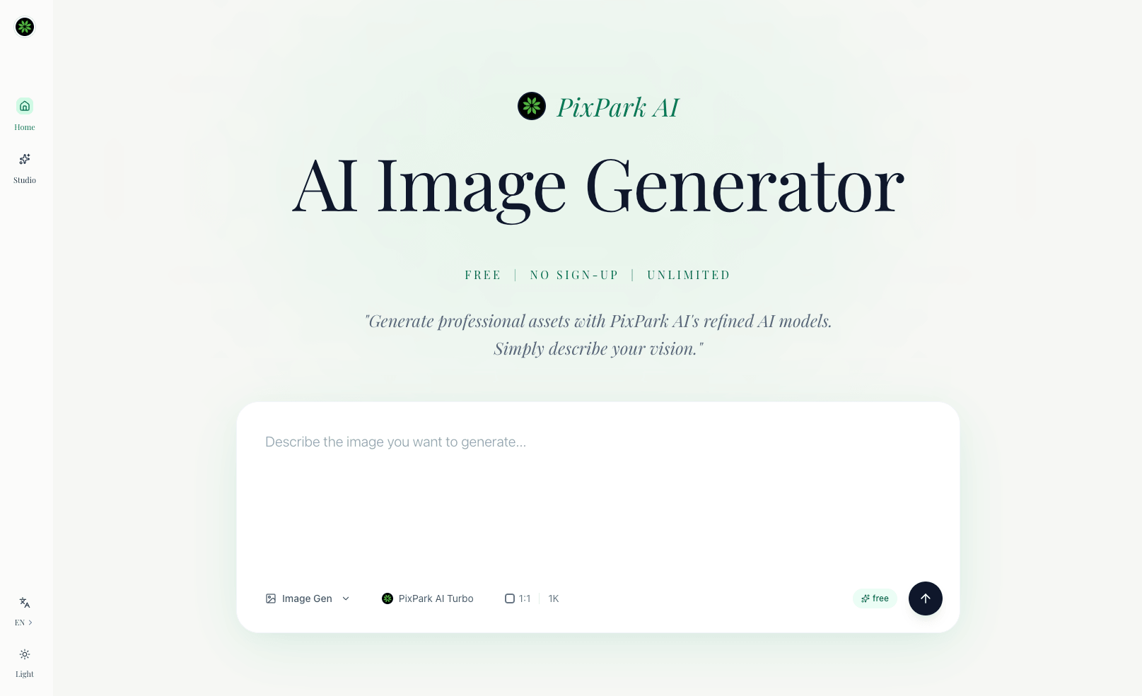 PixPark AI Screenshot