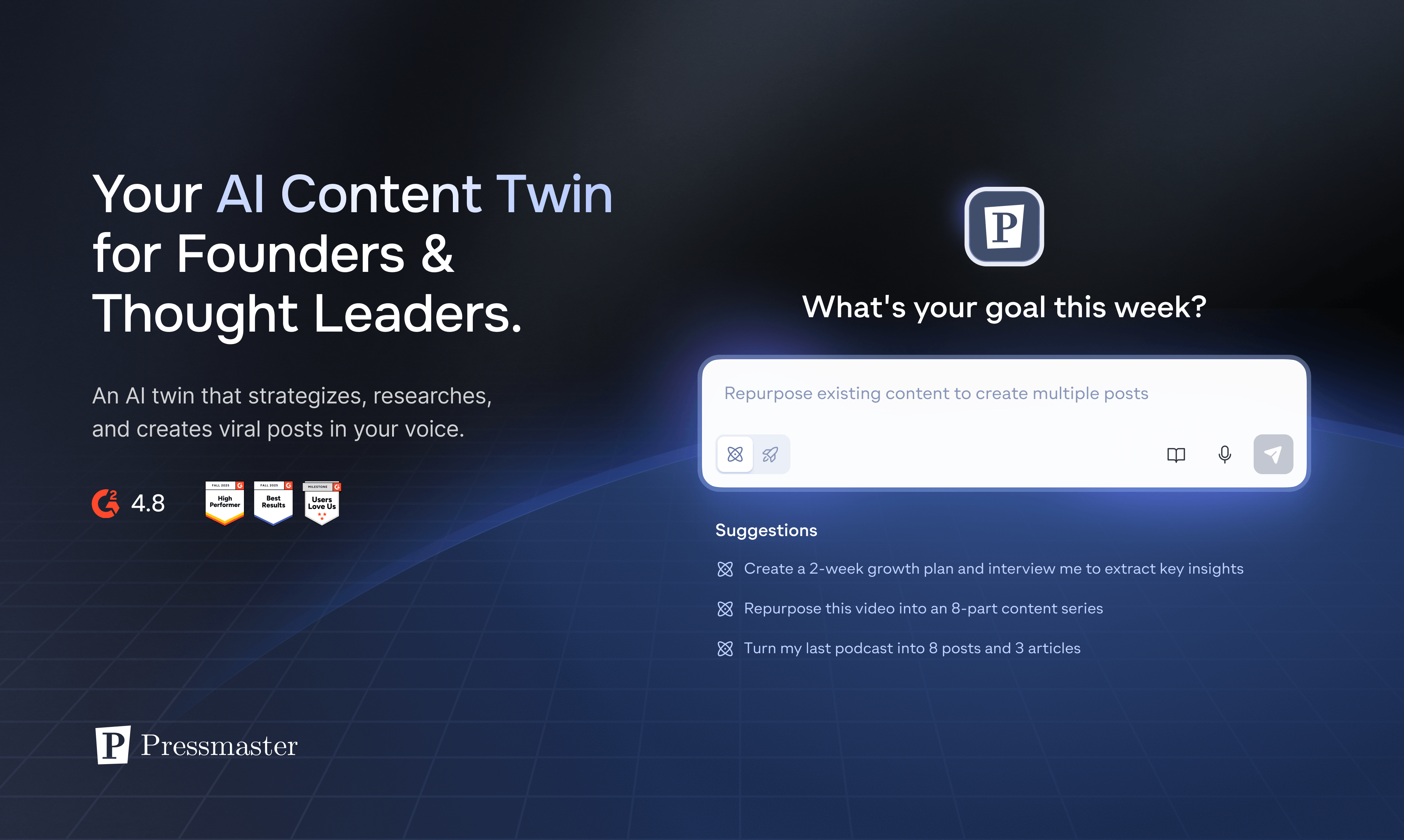 Pressmaster AI Screenshot