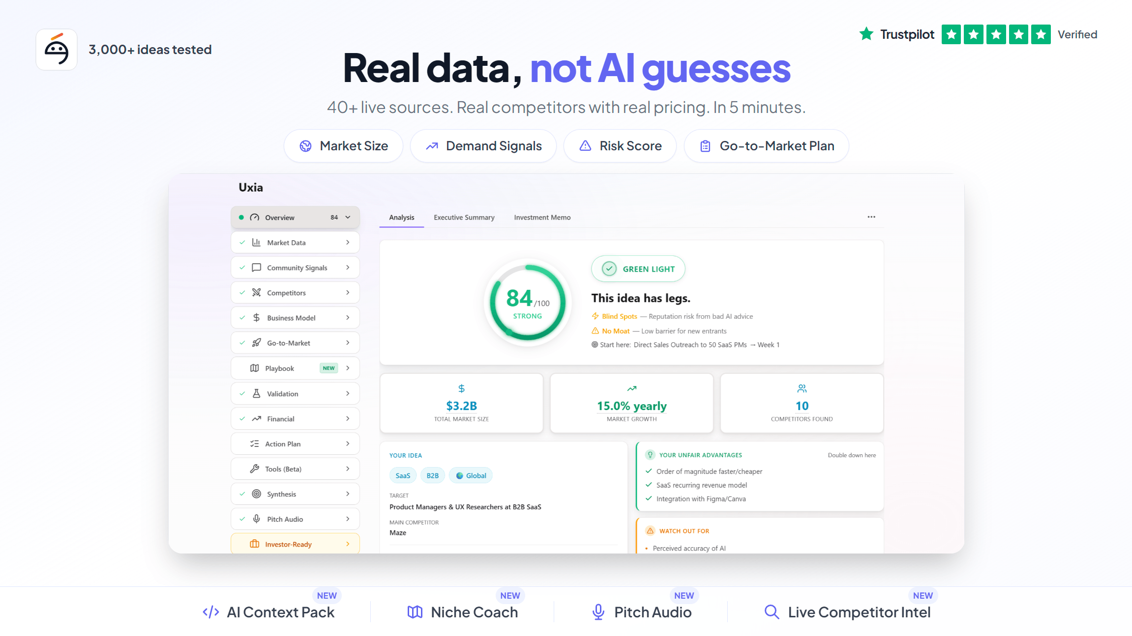 Preuve AI Screenshot