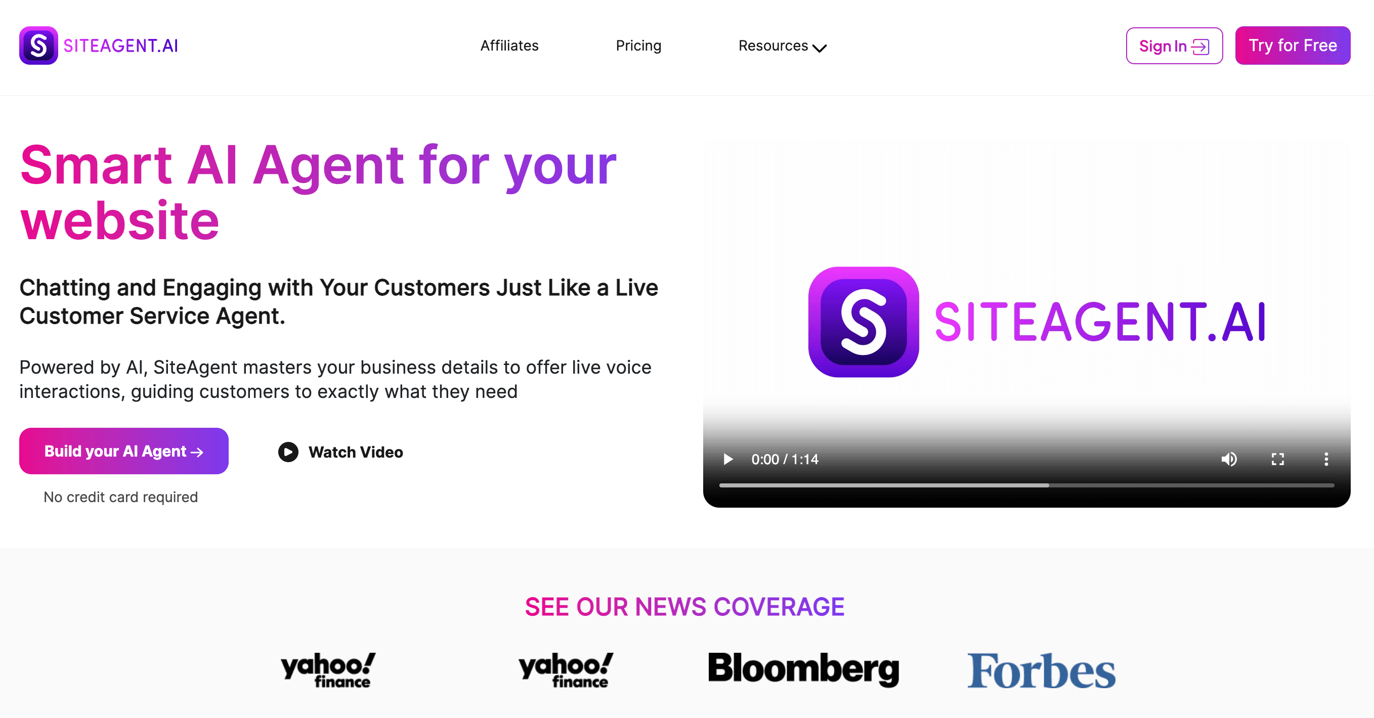 SiteAgent Screenshot