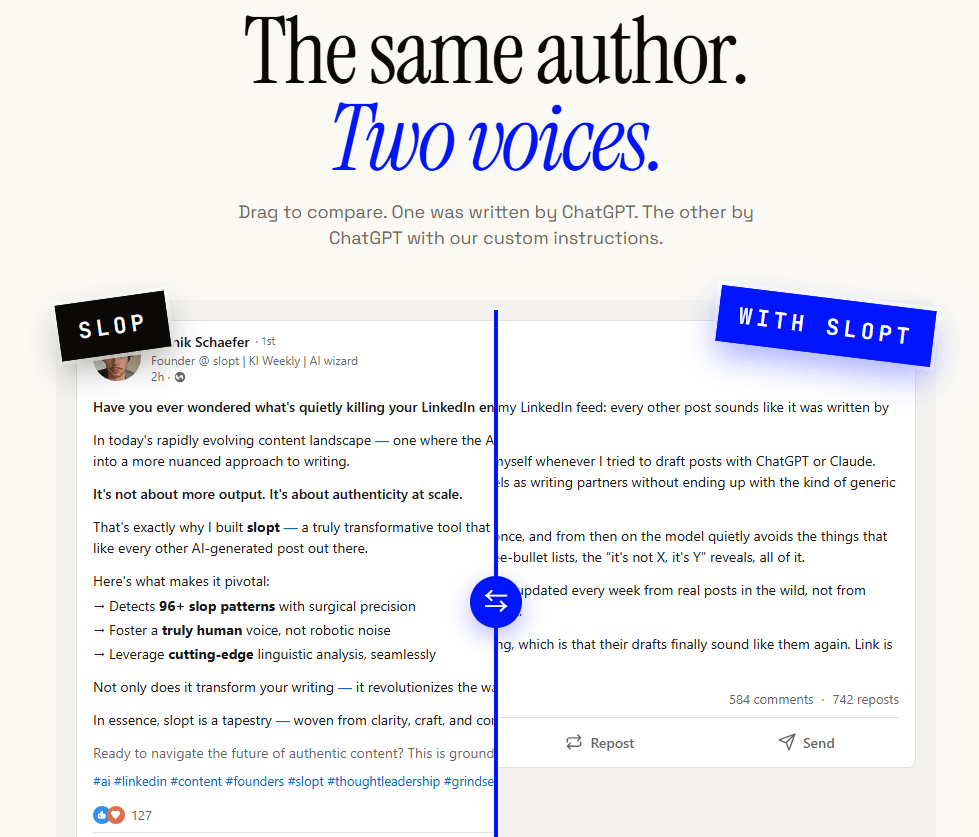 slopt Screenshot