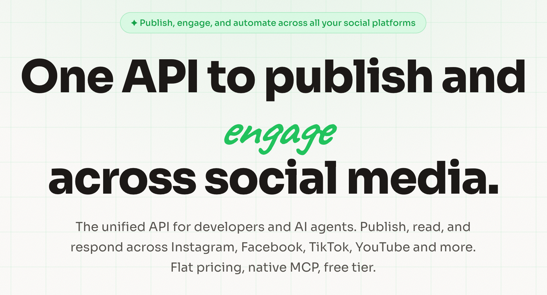 SocialAPI.ai Screenshot