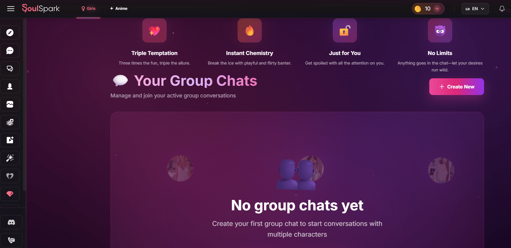 SoulSpark.ai Screenshot