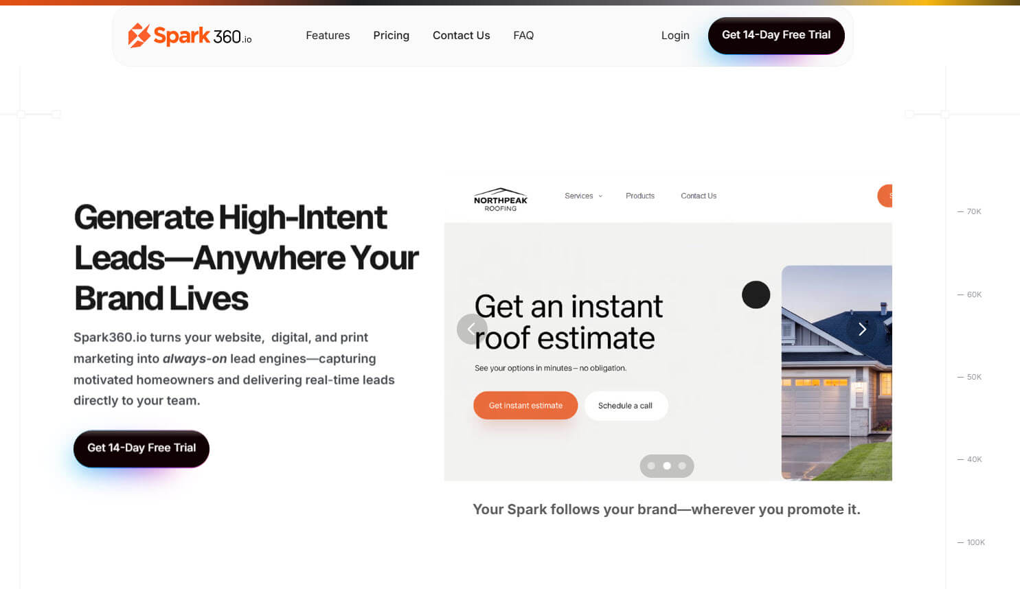 Spark360.io Screenshot