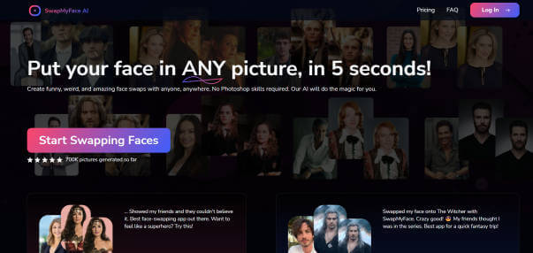 SwapMyFace Screenshot