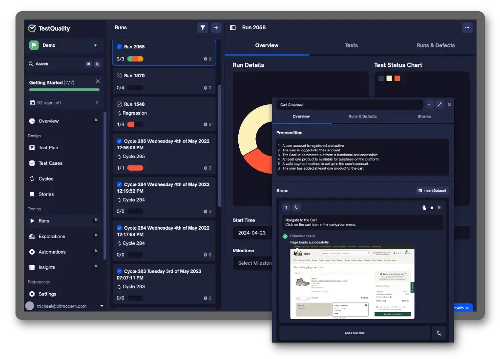 TestQuality Screenshot
