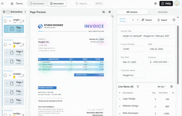 Tofu AI Bookkeeping Screenshot