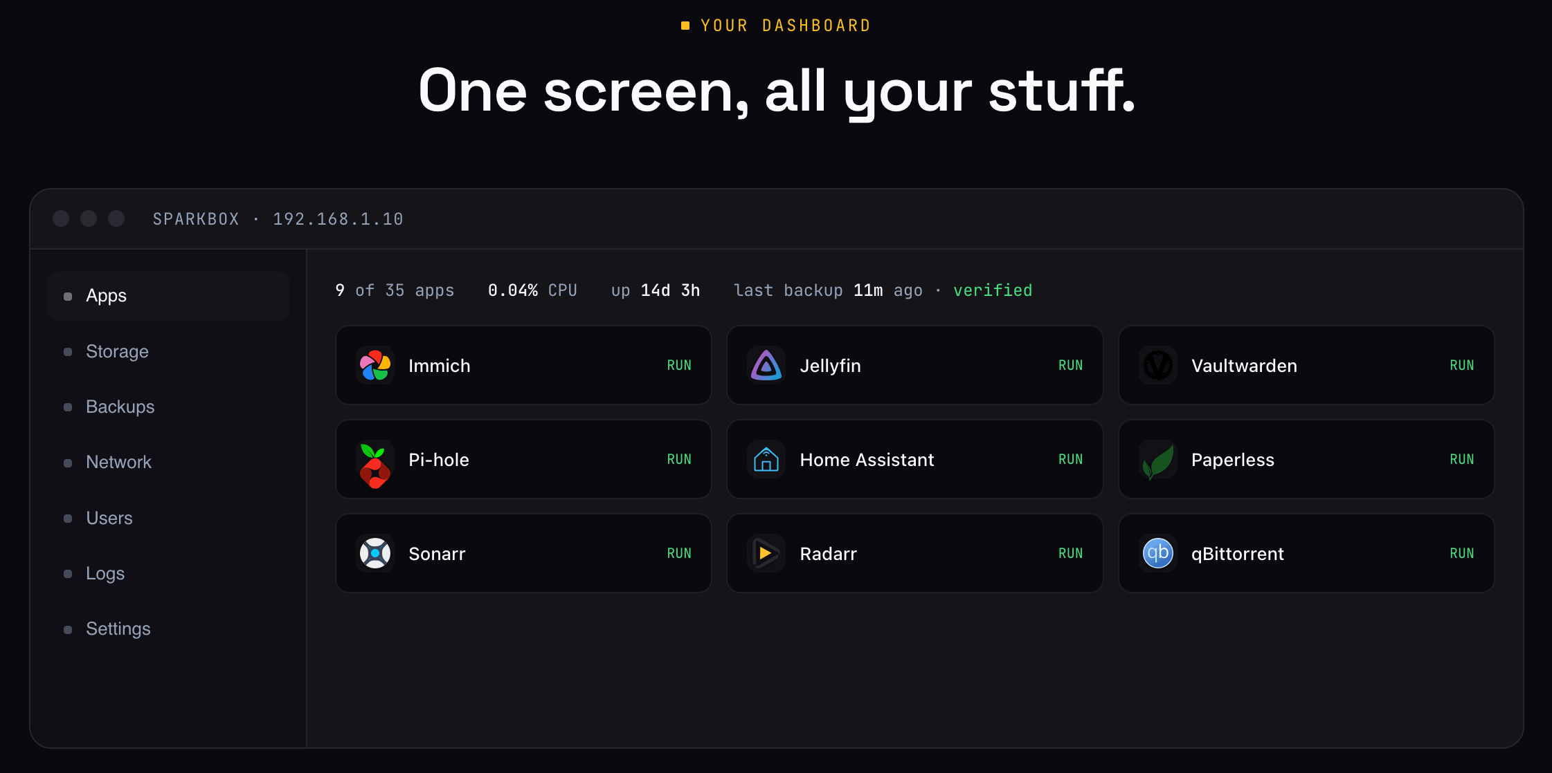TomSparkBox Screenshot